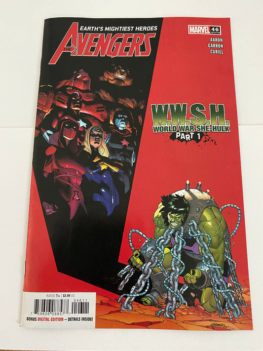 Earth’s mightiest heroes the avengers W.W.S.H world war, she -hulk Part 1 #46