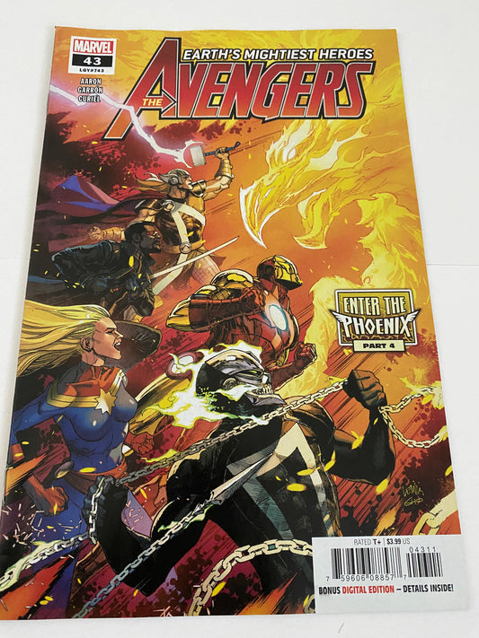 Earth’s mightiest heroes the avengers # 43