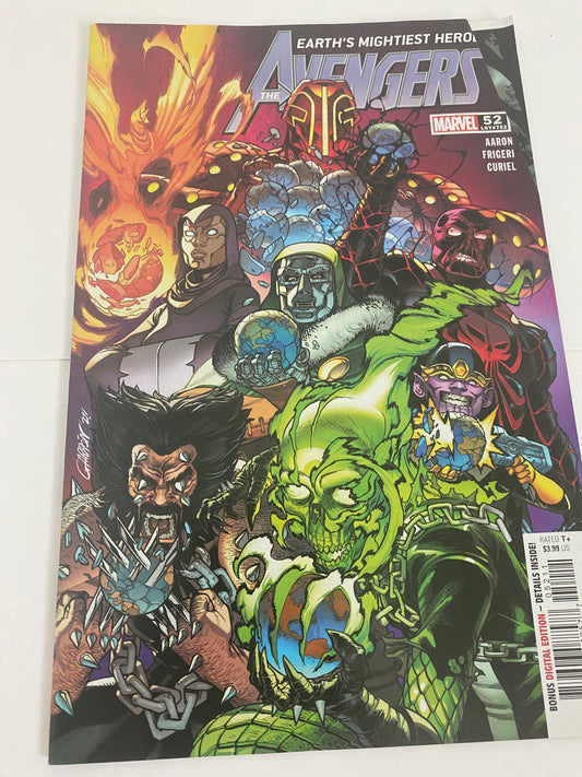 Earth’s mightiest heroes the avengers marvel #52