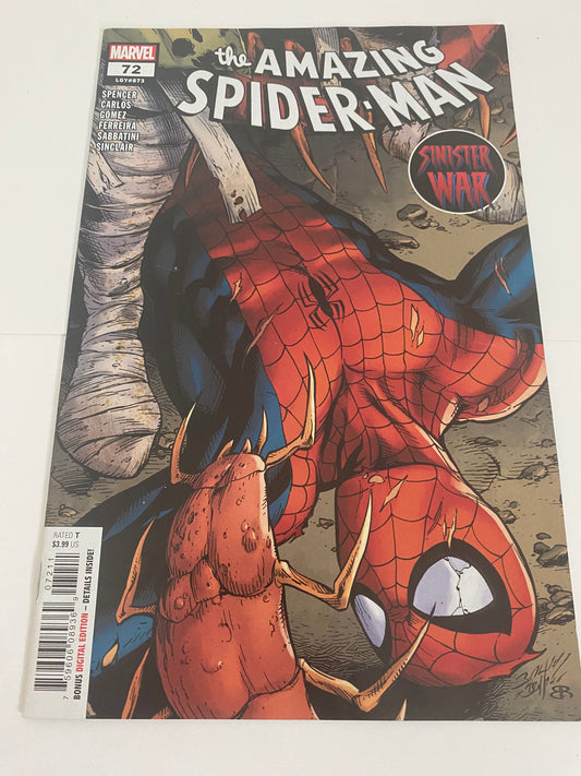 The amazing Spider-Man sinister war #71