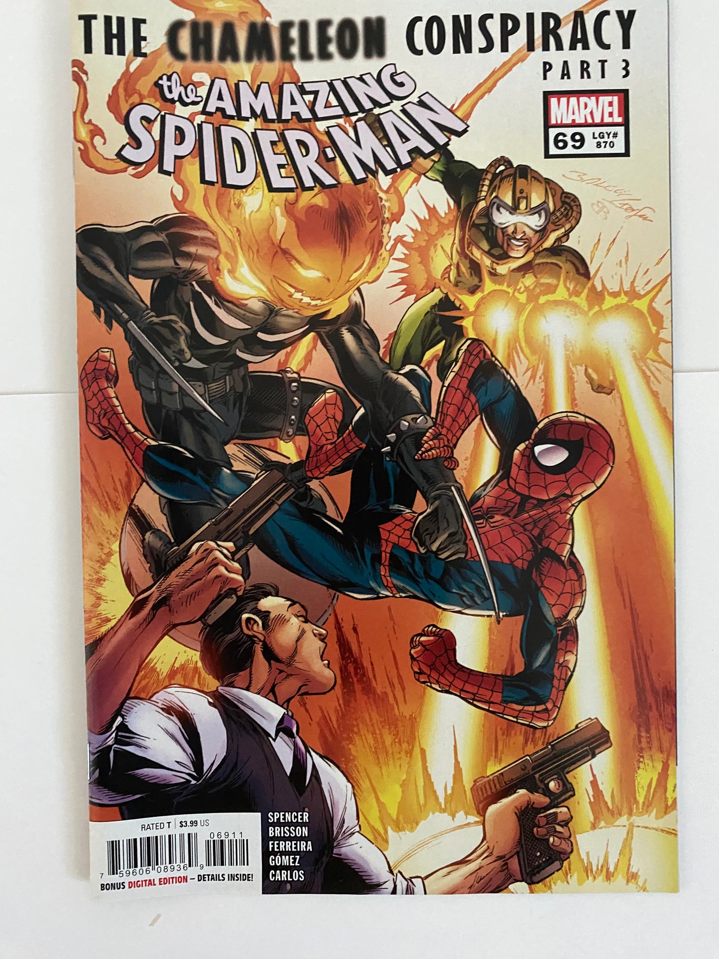 The Chameleon conspiracy the amazing Spider-Man part 3 #69 #Marvel