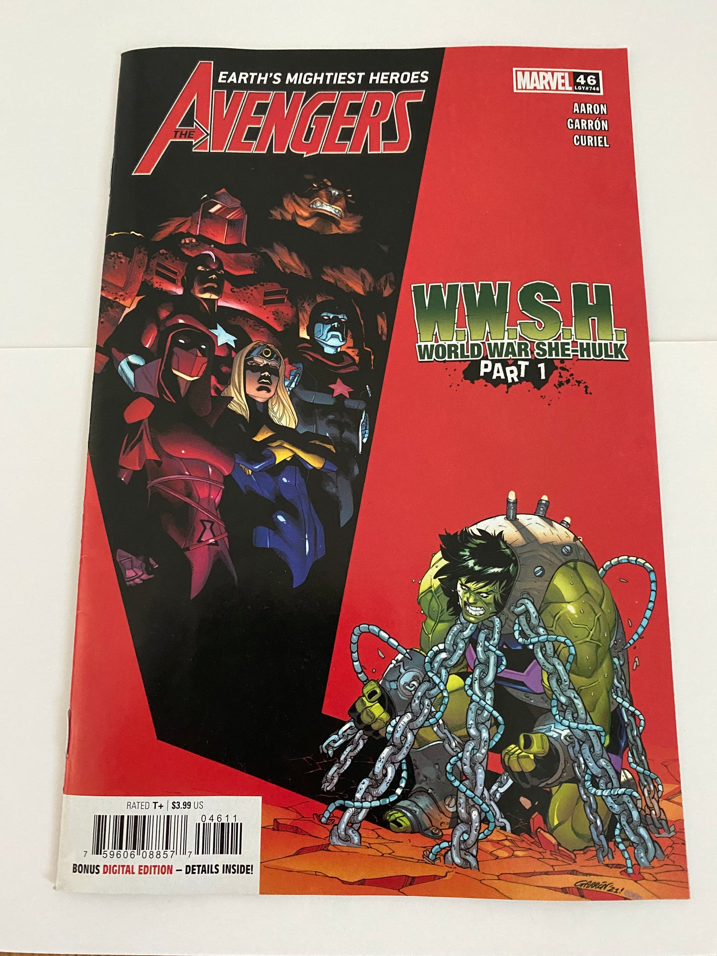 Les héros les plus puissants de la Terre, les Avengers WWSH guerre mondiale, She -Hulk Partie 1 #46
