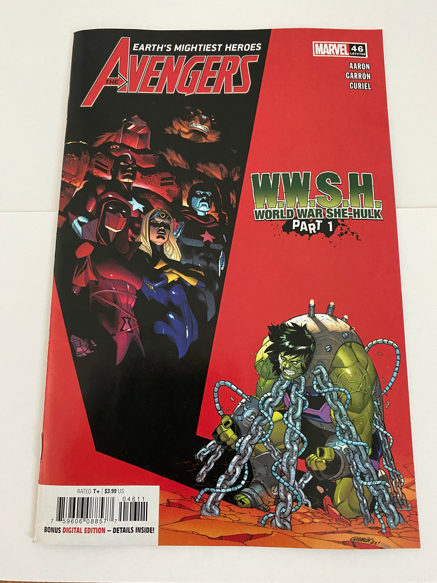 Earth’s mightiest heroes the avengers W.W.S.H world war, she -hulk Part 1 #46