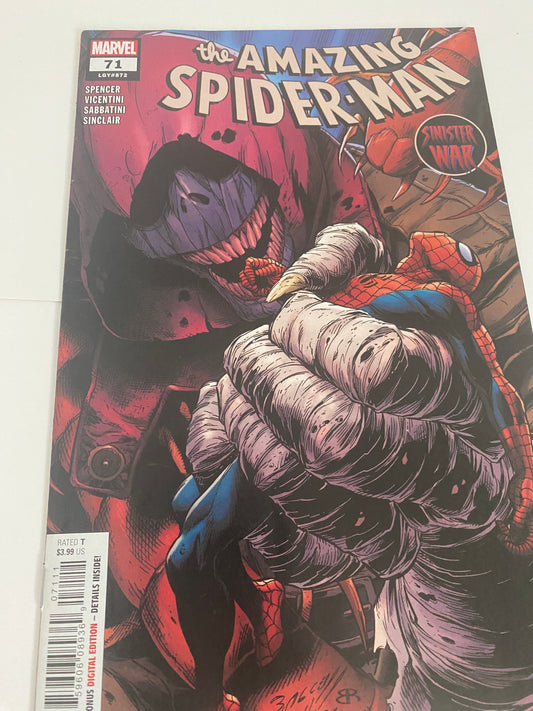 L'incroyable guerre sinistre de Spider-Man #71