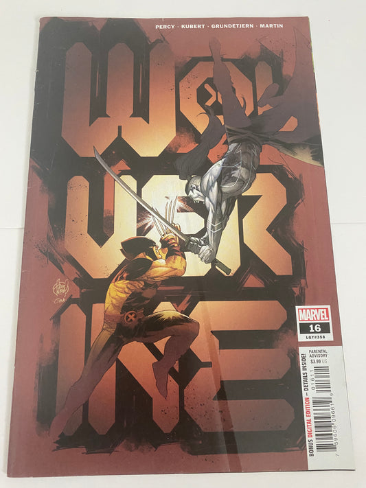 Wolverine, marvel #16