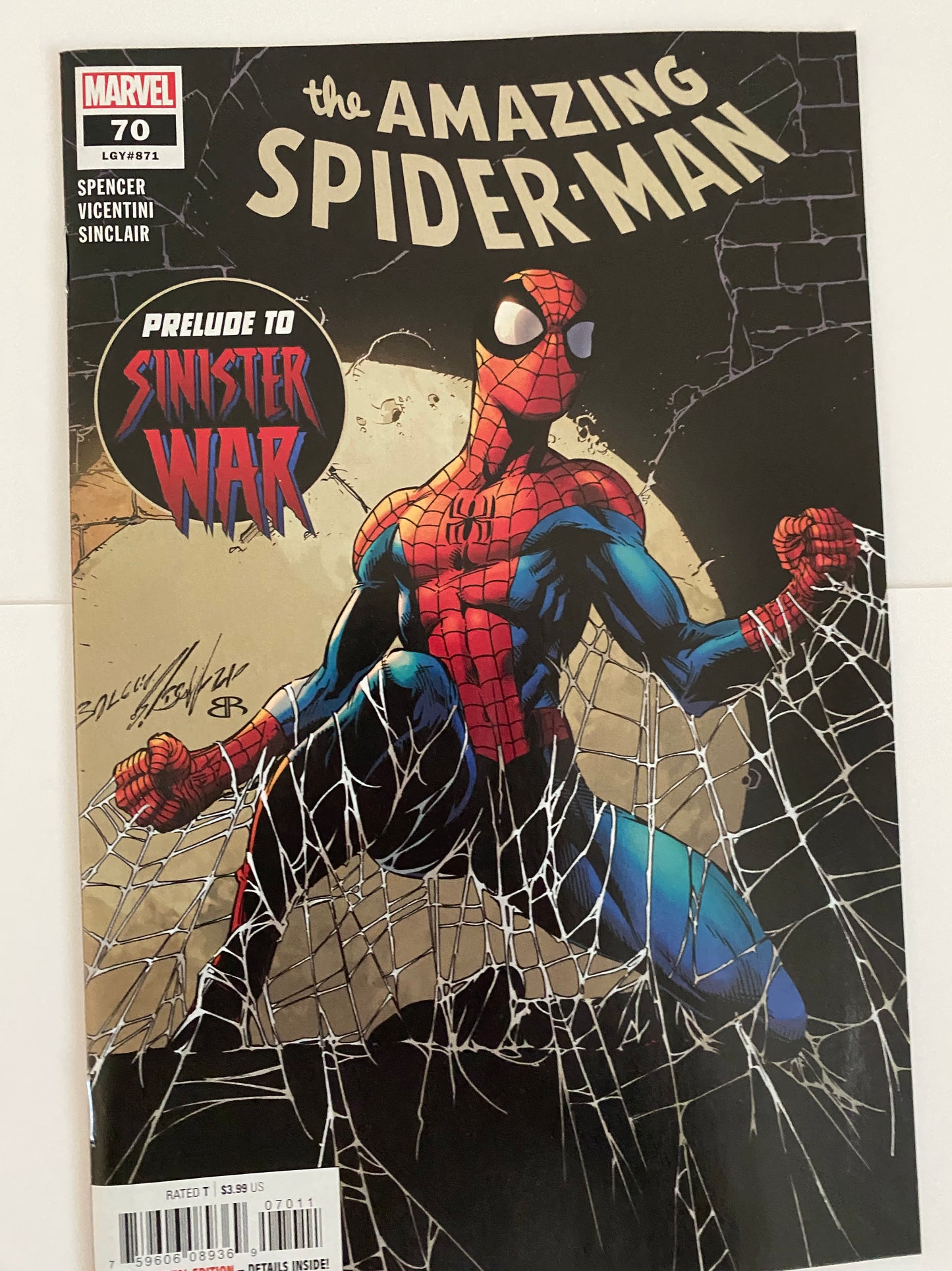 The Amazing Spiderman Preludio a una guerra siniestra #70