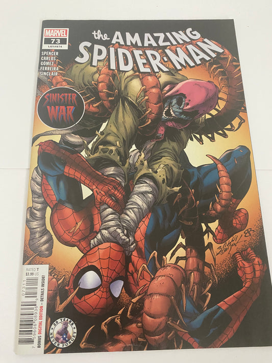La sorprendente guerra siniestra de Spider-Man #73